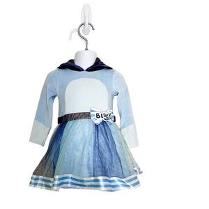 Bluey Themed Blue Dress 6-12 Months